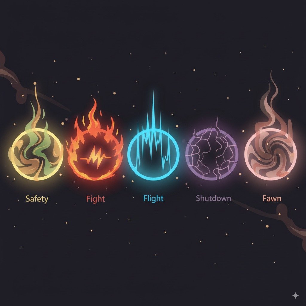 5 states of the nervous system